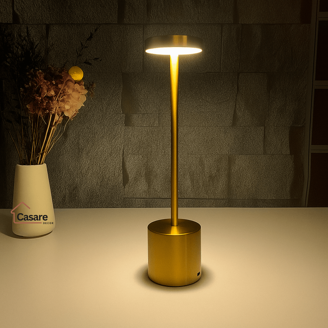 Luminária de Mesa Recarregável Sem Fio - Casare
