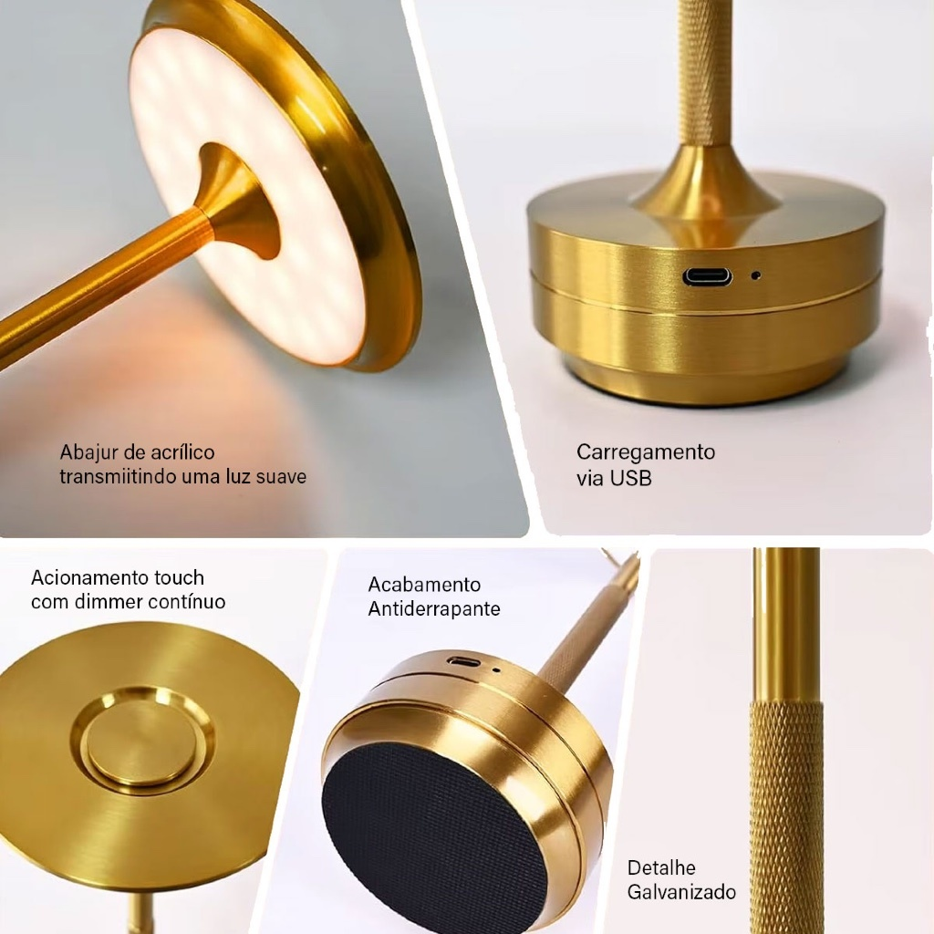 Luminária de Mesa Aurora