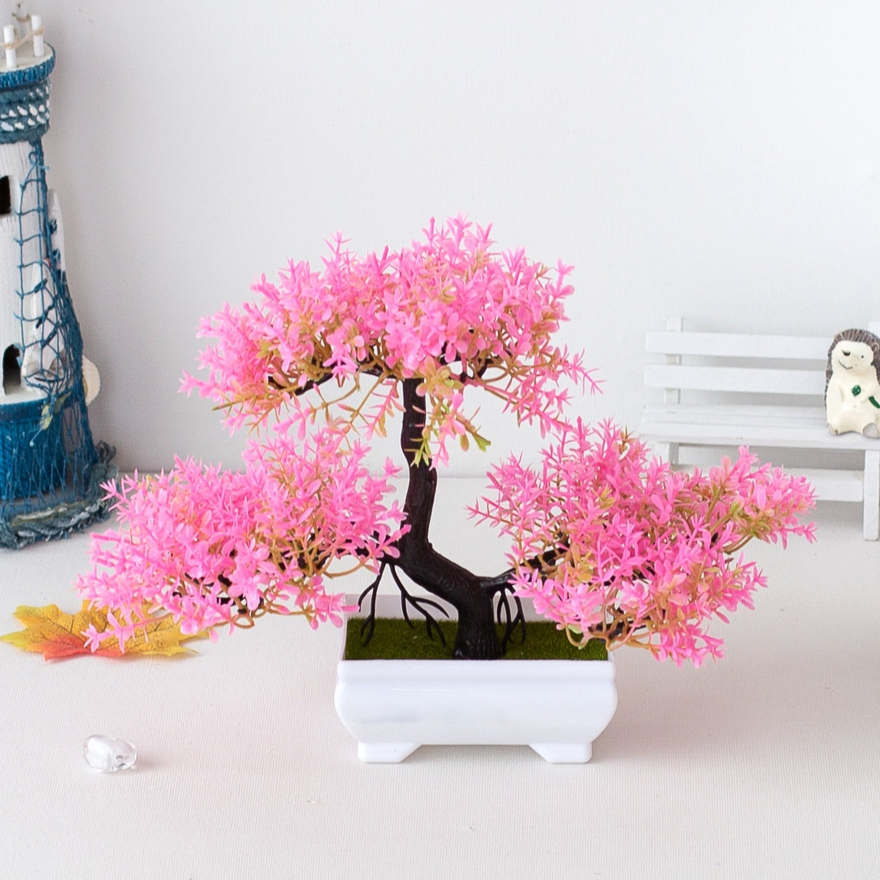 Bonsai Artificial Decorativo - Beleza e Tranquilidade Sem Manutenção