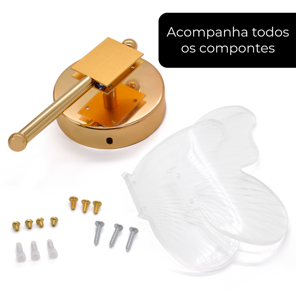 Arandela de Parade Borboleta Encanto