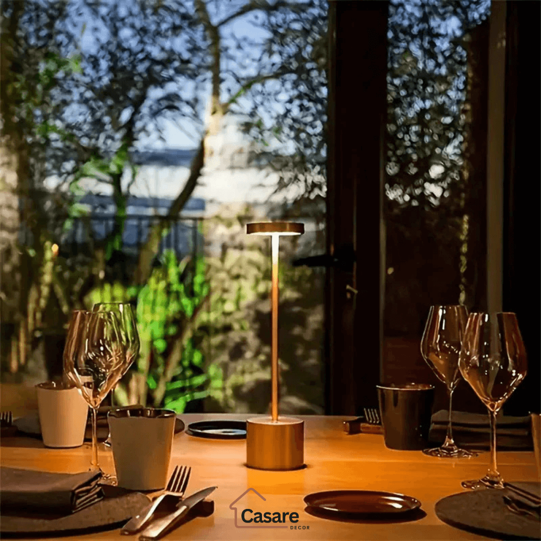 Luminária de Mesa Recarregável Sem Fio - Casare