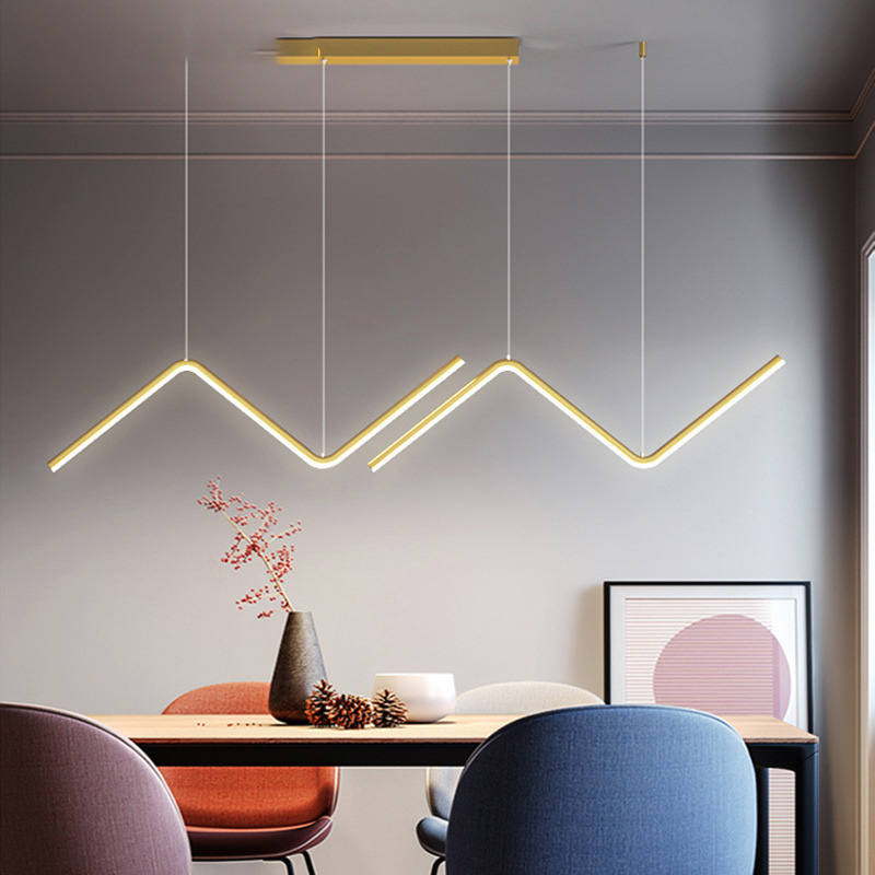 Pendente Minimalista LED – Sofisticação e Estilo para Ambientes Modernos