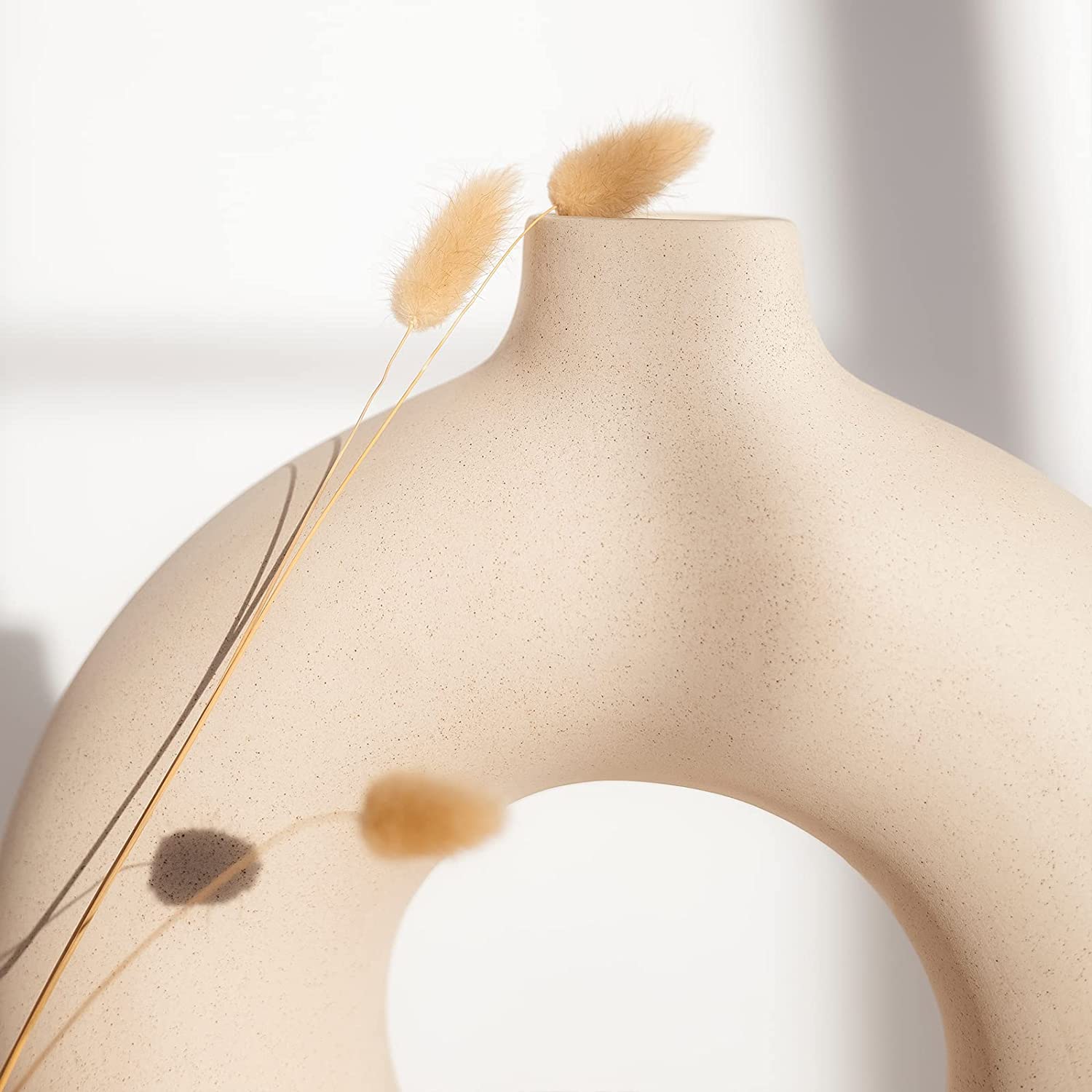 Vaso Nórdico de Cerâmica – Elegância Minimalista Para Sua Decoração