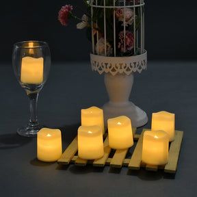 KIT 24 Velas de LED Decorativa – Iluminação Romântica sem Risco
