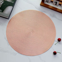 Jogo Americano Redondo de Luxo Casare — Kit com 4 ou 6 Unidades